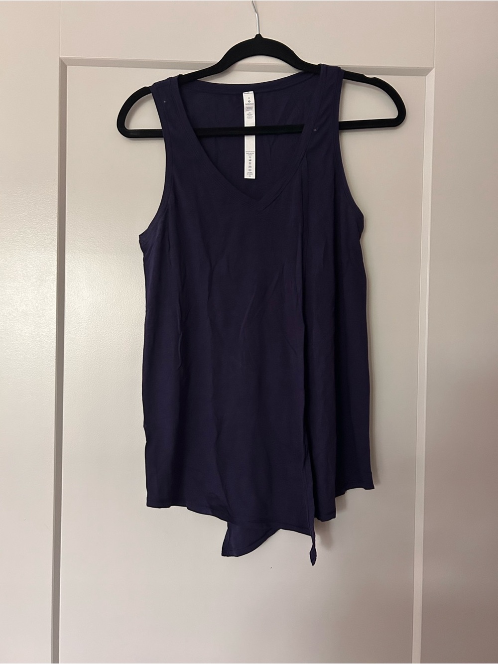 lululemon athletica Deep Purple V-Neck Tank